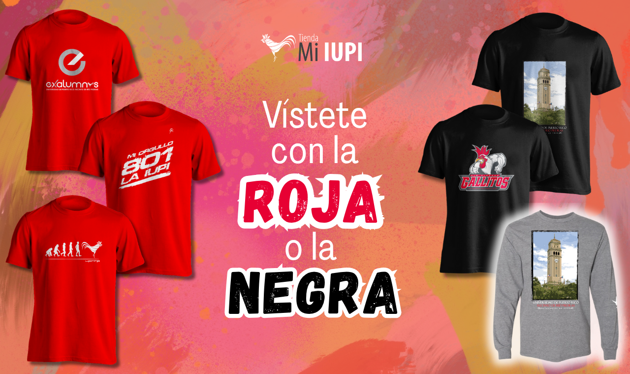 Luce los colores de la IUPI: ¡Variedad de camisas disponibles!